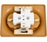 Розетка Systeme Electric (Schneider Electric) GLOSSA двойная с заземлением, 16А, дерево дуб GSL000524 3