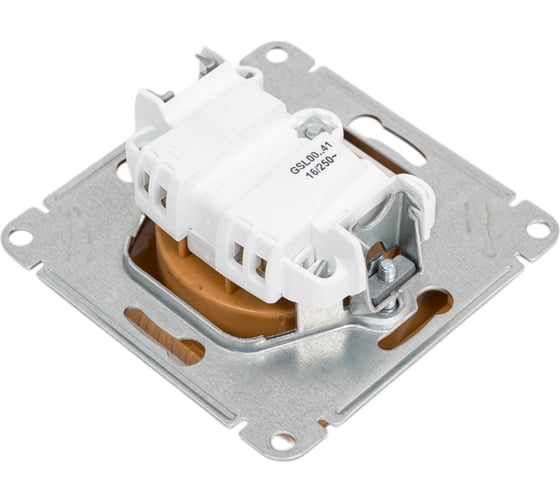 Розетка Systeme Electric GLOSSA без заземления, 16А, ДЕРЕВО ДУБ GSL000541