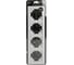 Рамка STEKKER GFR00-7004-01M 4-местная, стекло, серия Катрин, белый матовы 49597 5