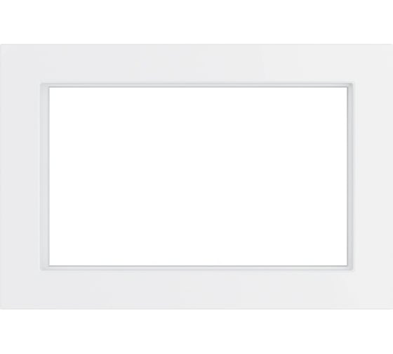 Рамка STEKKER GFR00-7012-01М 2-местная (без перемычки), стекло, серия Катрин 49599 1