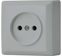 Розетка Vesta Electric Vesta-Electric Mega Silver одинарная без заземления FRZ00010105SRM