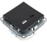 Розетка USB UNIVersal Type-A (2,4А) + Type-C (4А) серия "Афина" с/у, графит (еврослот) А0059-Gr 3