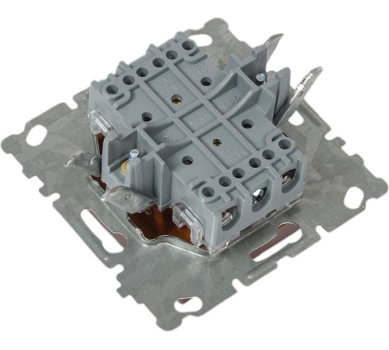 Выключатель Vesta Electric Roma CHOCO одноклавишный без рамки FVK050322TKR