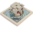 Розетка LEZARD RAIN с защитой от детей, керамика, крем 703-0303-124 4