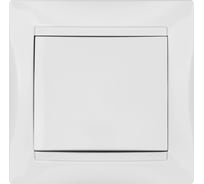 1-клавишный выключатель TDM ELECTRIC "Лама", 10А, белый SQ1815-0001