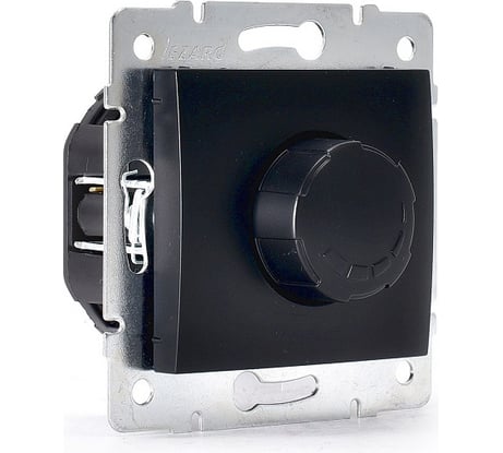 Диммер Lezard KARINA 1000W чёрный бархат 707-4288-157