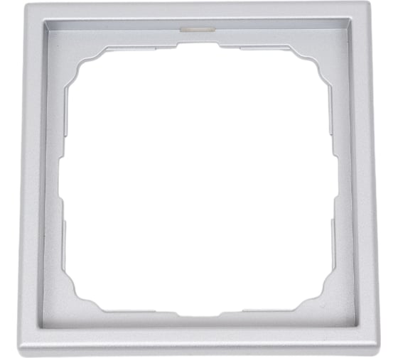 Рамка Systeme Electric ArtGallery Алюминий 1-постовая GAL000301