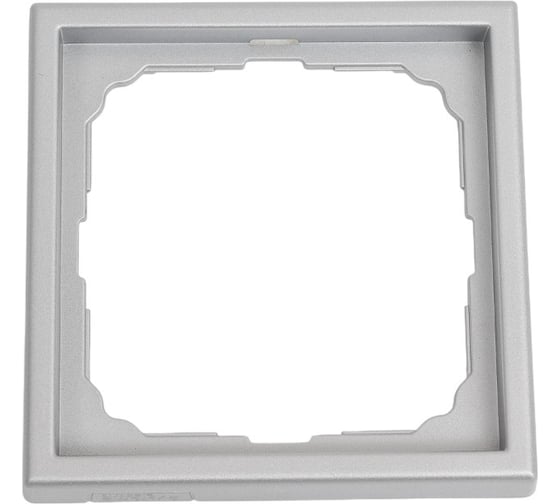 Рамка Systeme Electric ArtGallery Алюминий 1-постовая GAL000301 1