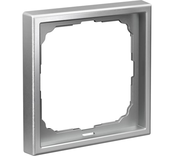 Рамка Systeme Electric ArtGallery Алюминий 1-постовая GAL000301 1