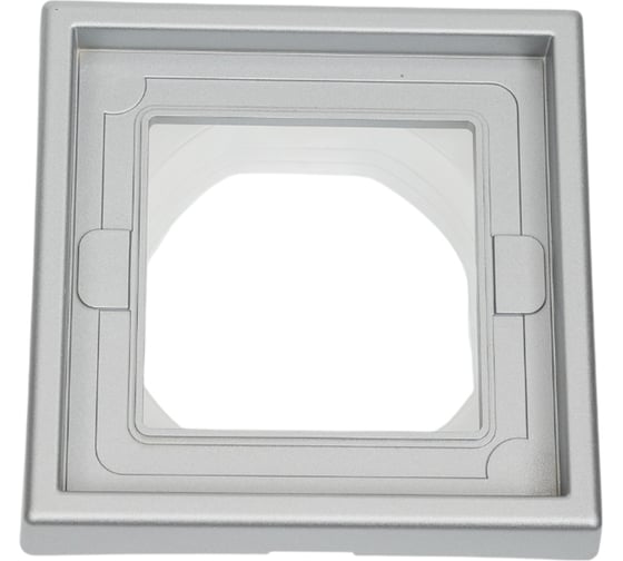 Рамка Systeme Electric ArtGallery Алюминий 1-постовая, IP44 GAL440301 1