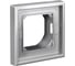Рамка 1-постовая ArtGallery, IP44, универсальная Systeme Electric Алюминий GAL440301 2
