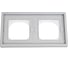 Рамка 2-постовая ArtGallery, IP44, универсальная Systeme Electric Алюминий GAL440302 3