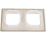 Рамка 2-постовая ArtGallery, IP44, универсальная Systeme Electric Алюминий GAL440302 5