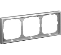 Рамка Systeme Electric ArtGallery Алюминий 3-постовая, универсальная GAL000303