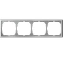 Рамка 4-постовая ArtGallery, универсальная Systeme Electric Алюминий GAL000304