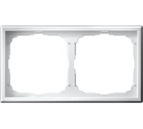 Рамка Systeme Electric ArtGallery Белый 2-постовая, универсальная GAL000102