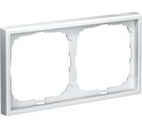 Рамка Systeme Electric ArtGallery Белый 2-постовая, универсальная GAL000102