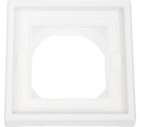 Рамка Systeme Electric ArtGallery Белый 1-постовая, IP44, БЕЛЫЙ GAL440101