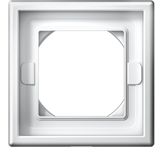 Рамка 1-постовая ArtGallery, IP44, универсальная Systeme Electric Белый GAL440101