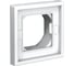 Рамка 1-постовая ArtGallery, IP44, универсальная Systeme Electric Белый GAL440101 2
