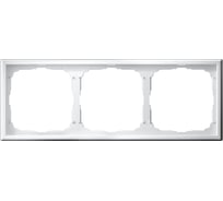 Рамка Systeme Electric ArtGallery Белый 3-постовая, универсальная GAL000103