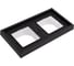 Рамка 2-постовая ArtGallery, IP44, универсальная Systeme Electric Карбон GAL441002 4