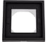 Рамка 1-постовая ArtGallery, IP44, универсальная Systeme Electric Карбон GAL441001 3