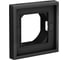 Рамка 1-постовая ArtGallery, IP44, универсальная Systeme Electric Карбон GAL441001 2