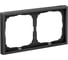Рамка Systeme Electric 2-постовая ArtGallery универсальная Карбон GAL001002 2