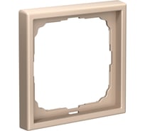 Рамка Systeme Electric ArtGallery Песочный 1-постовая GAL001201