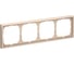 Рамка 4-постовая ArtGallery, универсальная Systeme Electric Песочный GAL001204 2