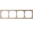Рамка 4-постовая ArtGallery, универсальная Systeme Electric Песочный GAL001204 1