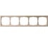 Рамка 5-постовая ArtGallery, универсальная Systeme Electric Песочный GAL001205 1