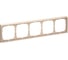 Рамка 5-постовая ArtGallery, универсальная Systeme Electric Песочный GAL001205 2