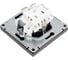 Розетка с заземлением со шторками ArtGallery Systeme Electric 16А, механизм, Алюминий GAL000345 6