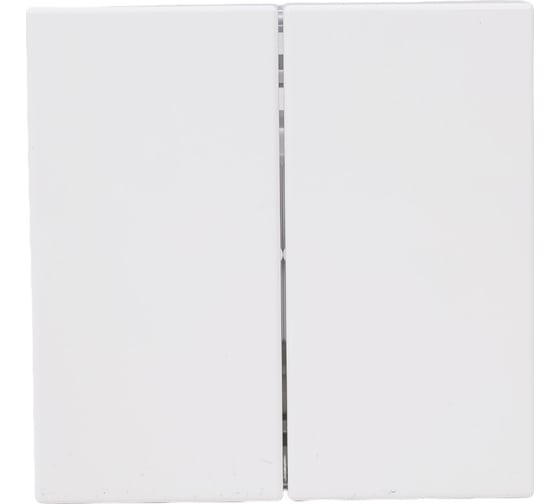 Выключатель Systeme Electric ArtGallery белый 2-клавишный, сх.5, 10АХ, механизм GAL000151