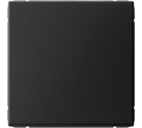 Выключатель Systeme Electric ArtGallery Карбон 1-клавишный, сх.1, 10АХ GAL001011