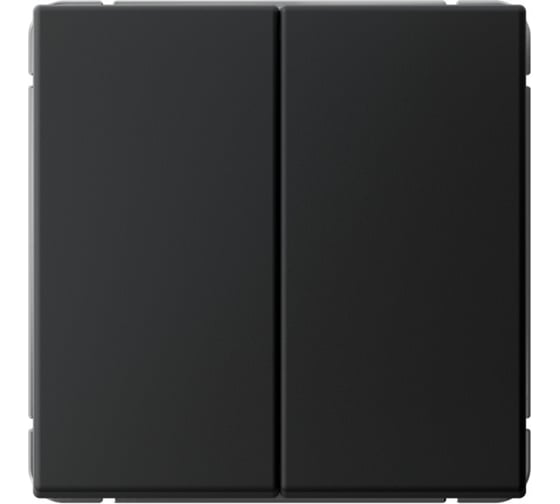 Выключатель Systeme Electric ArtGallery Карбон 2-клавишный, сх.5, 10АХ, механизм GAL001051 1