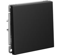 Переключатель Systeme Electric ArtGallery Карбон 1-клавишный, сх.6, 10АХ, механизм GAL001061