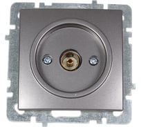 Механизм розетки NILSON 1СП тв конечный антрацит Touran/Alegra metallic 24160429