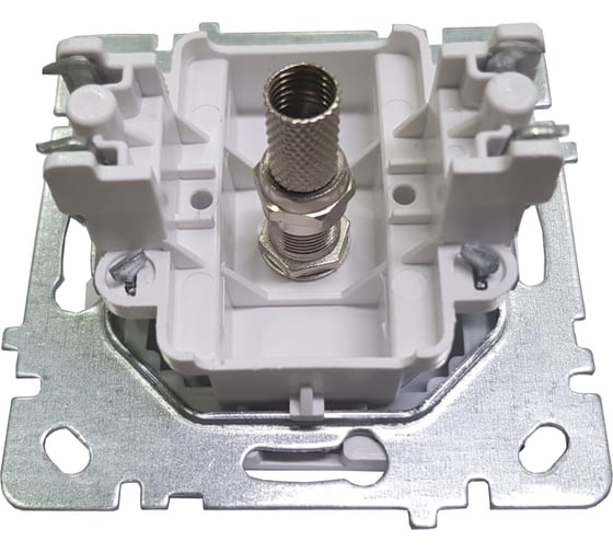 Механизм розетки NILSON 1СП тв-спутник серебро Touran/Alegra metallic 24130465