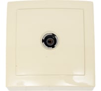 Розетка NILSON 1ОП тв конечная крем Themis naturel 26121033