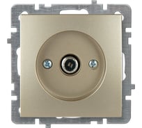 Механизм розетки NILSON 1СП тв-спутник золото Touran/Alegra metallic 24150465