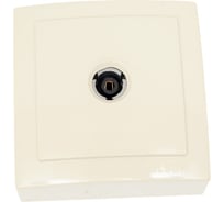 Розетка NILSON 1ОП тв проходная 11dB крем Themis naturel 26121032