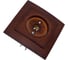 Розетка NILSON 1СП тв конечная орех Touran wood 24271029 2