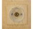 Розетка NILSON 1СП тв конечная клен Touran wood 24281029 1