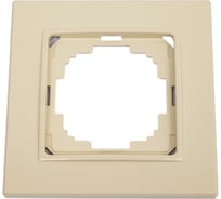 Рамка NILSON одноместная крем Alegra naturel 25120091