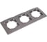 Рамка NILSON трехместная антрацит Touran metallic 24160093 2