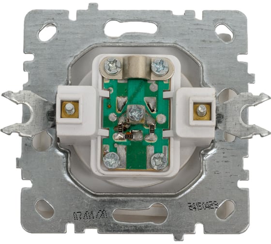 Механизм розетки NILSON 1СП тв конечный золото Touran/Alegra metallic 24150429