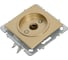 Механизм розетки NILSON 1СП тв конечный золото Touran/Alegra metallic 24150429 2